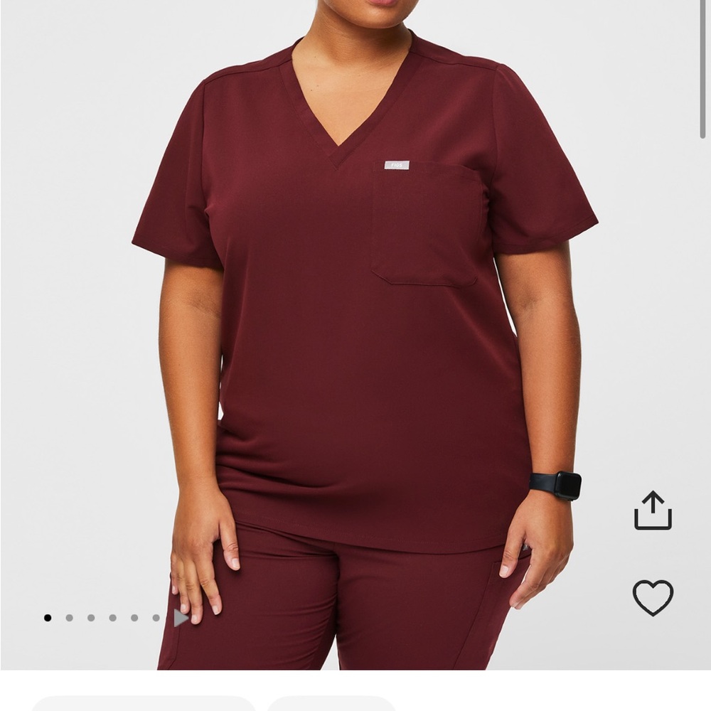 Figs Catarina scrub top XL NWT